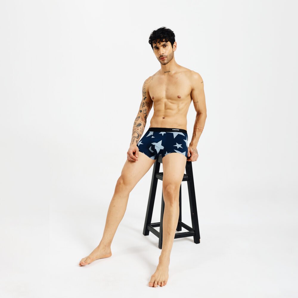 Lightweight Seamless Modal Trunks - Stellar Blue